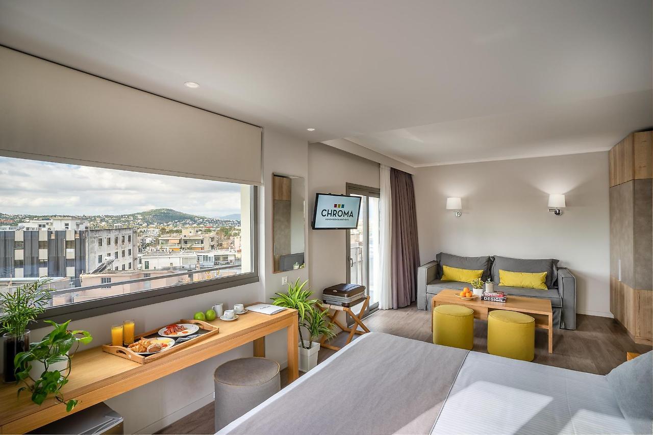 Chroma Fashion Rooms & Apartments Athens Ngoại thất bức ảnh