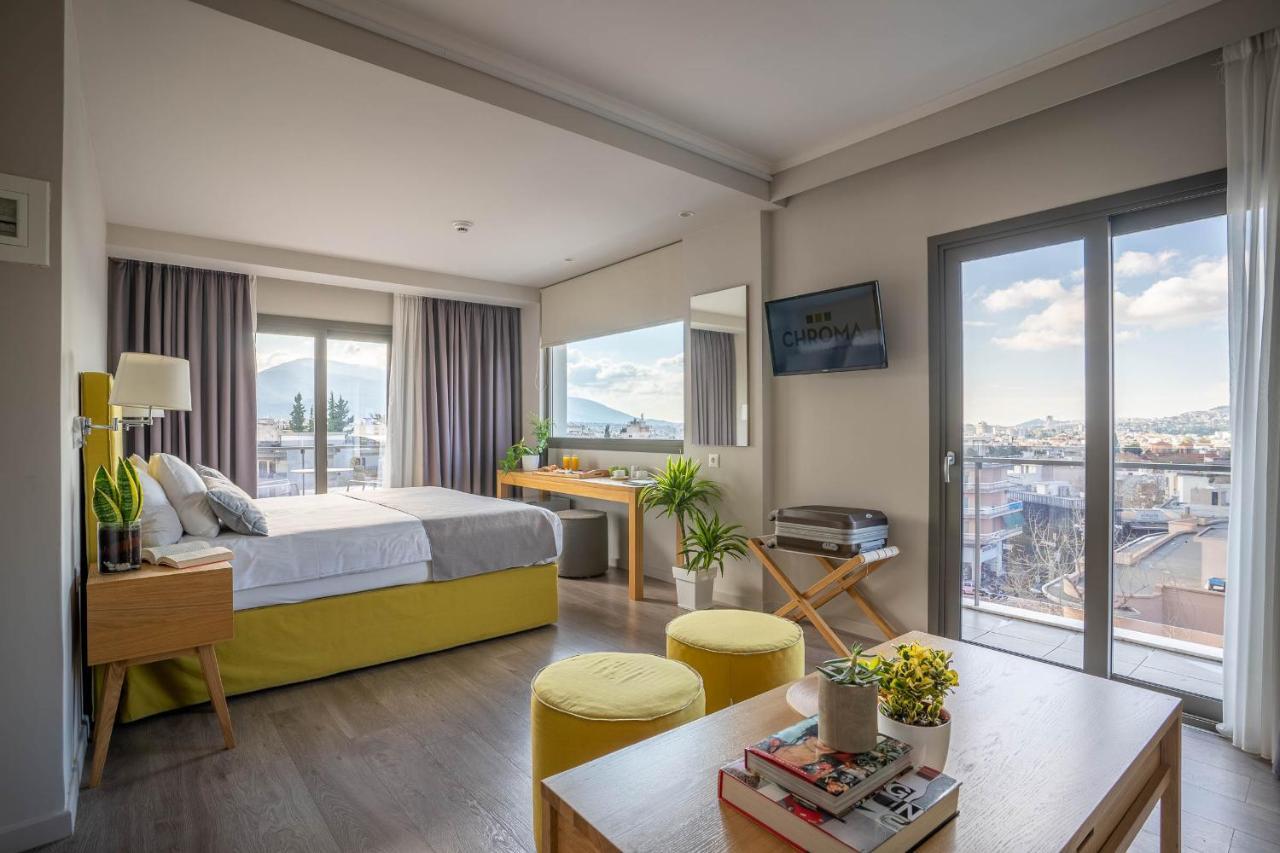 Chroma Fashion Rooms & Apartments Athens Ngoại thất bức ảnh
