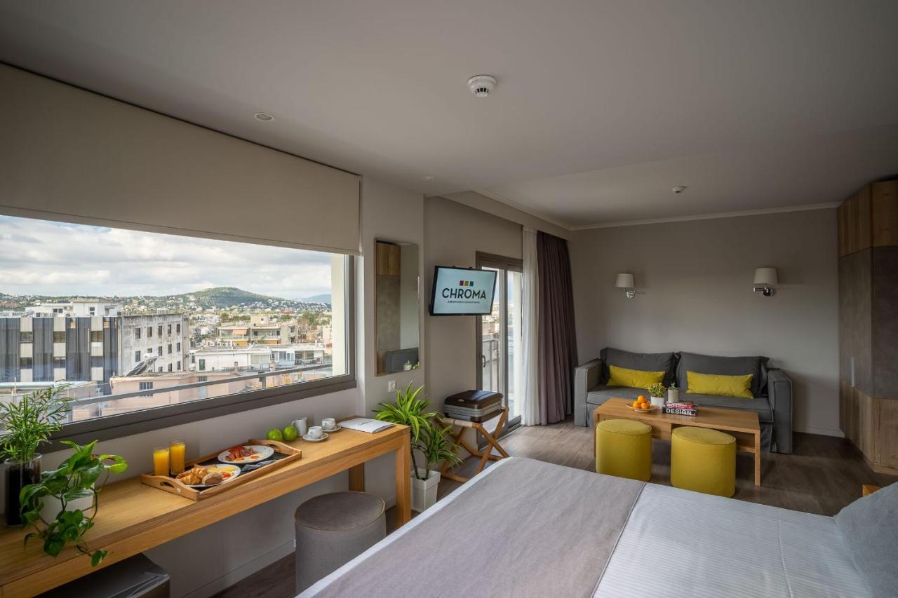 Chroma Fashion Rooms & Apartments Athens Ngoại thất bức ảnh